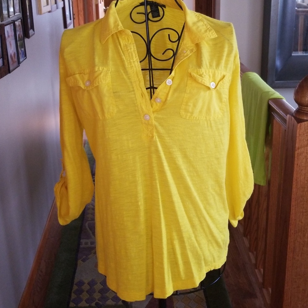 Ralph Lauren yellow top